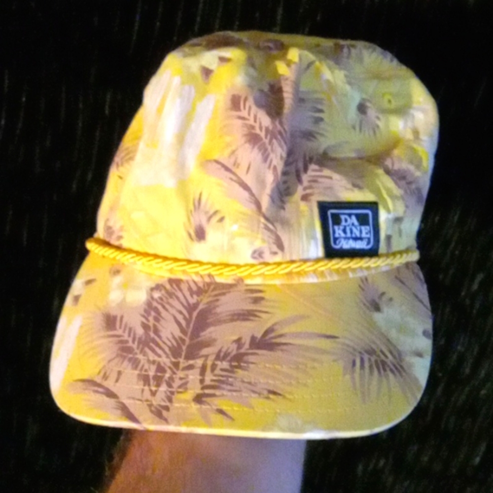DaKine Yellow adjustable hat (not trucker)